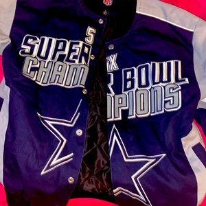 Brand new Cowboys letterman jacket .. never worn